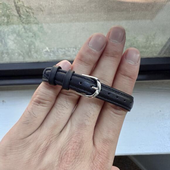 Vintage Eska Quartz Gold Plated Ladies Watch Lapis Lazuli Stone Dial 24mm Womens - Picture 9 of 10